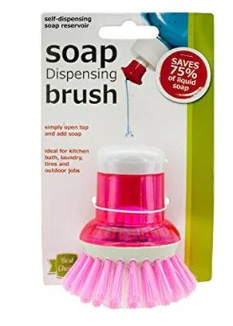 SOAP DISPENSING BRUSH