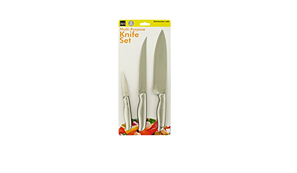 MULTIPURPOSE S/STEEL  KNIFE SET