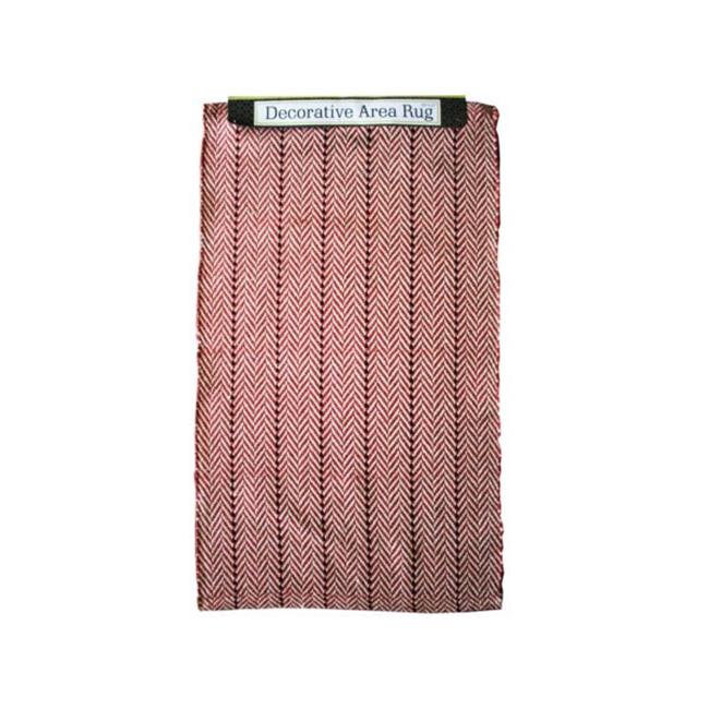 20''X32'' COLORED STRIPED RUG