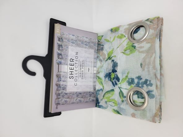 ROSIEPRTD GROMMET SHEER 55X84