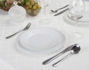 TABLECLOTH HARRIET WHITE