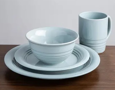 STONEWARE BLUE PMS 16PC SET