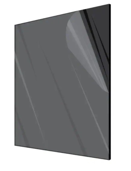 1/8X4X8X3MM ACRYLIC SHT BLACK