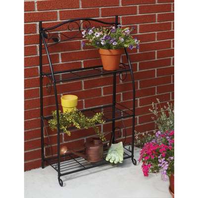 3 SHELF LEAF PLANT STAND