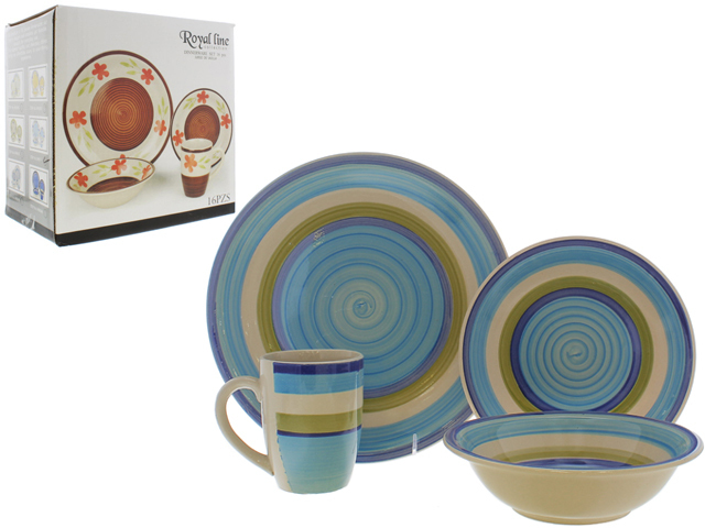 STONEWARE HP DINER MULTI 16PCSET