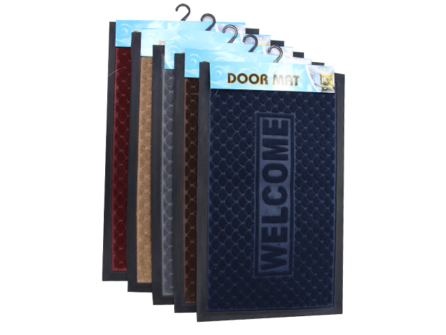 RUBBER DOOR MAT ASST
