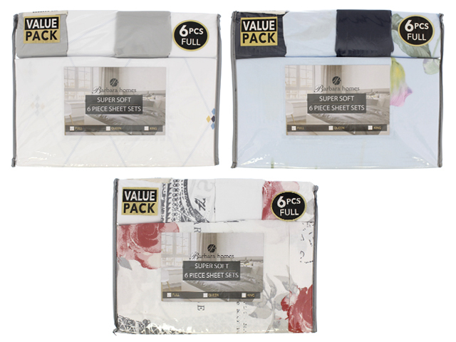F PRINT SHEET 6 PC SET