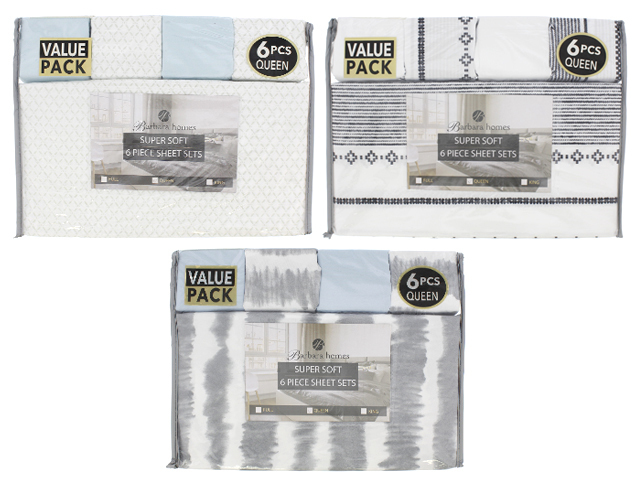 Q PRINT SHEET 6 PC SET