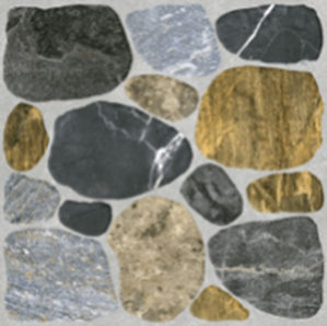 18X18 FUGI MIX TILE ANTI SLIP