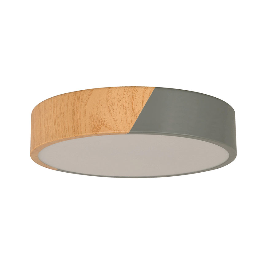 1L LED CEILING LMP GRAY 18W