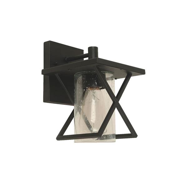 1L OUTDR WALL LMP SND BLK 40W