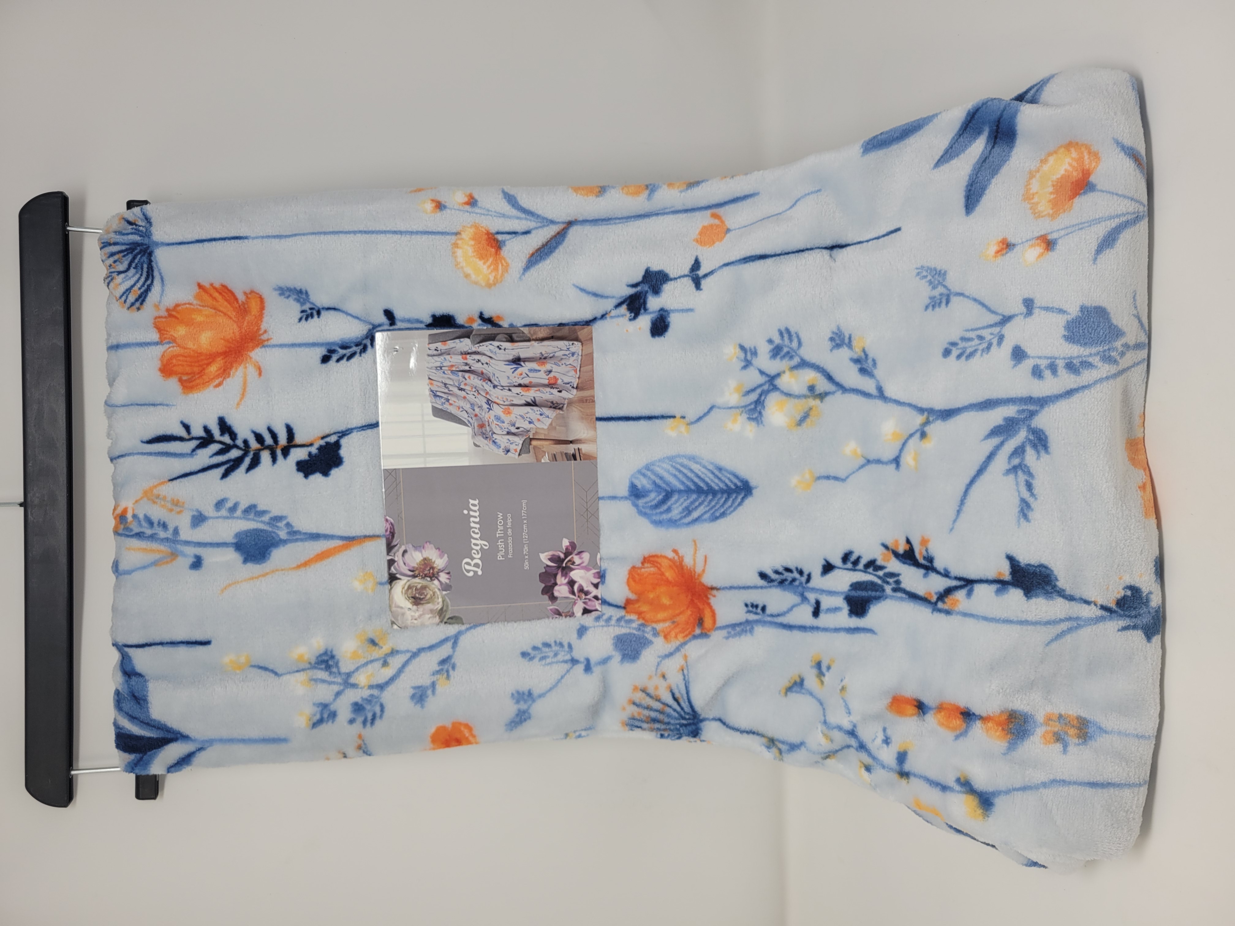 BEGONIA 50X72 PLUSH THROW