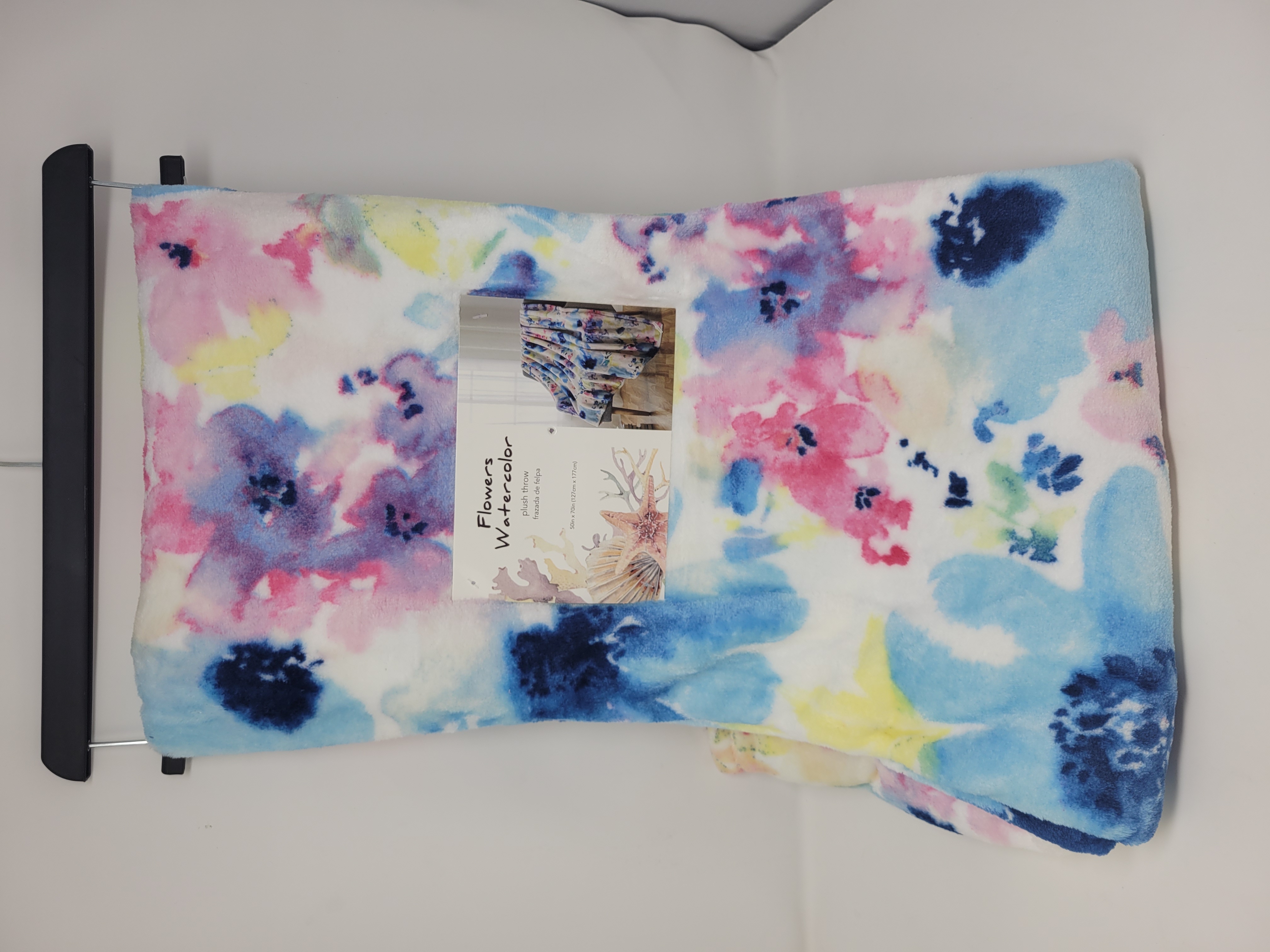 FLW WATERCOLOR 50X70 PLUSH THROW