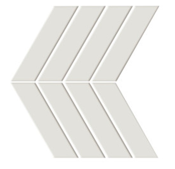 9X13 SHAPE BONE GL CHEVRON MO