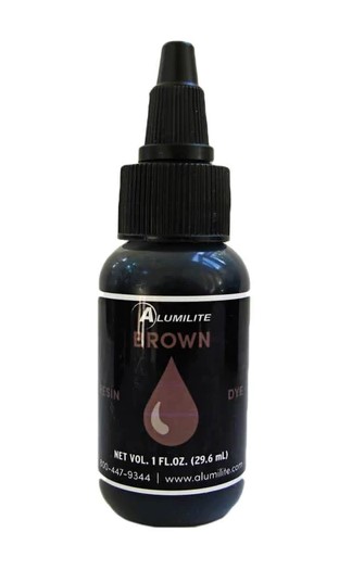 LIQUID EPOXY DYE BRWN OPAQUE