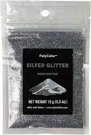 EPOXY GLITTER ADDITIVE SILVER
