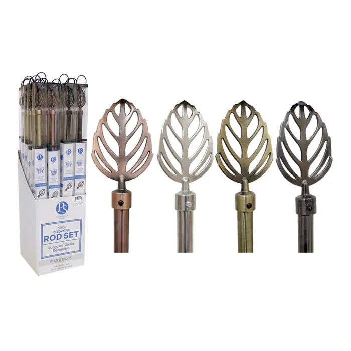 24-48 SILVER CURTAIN ROD