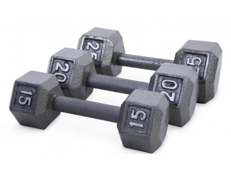 HEXAGONAL DUMBBELL 15LB