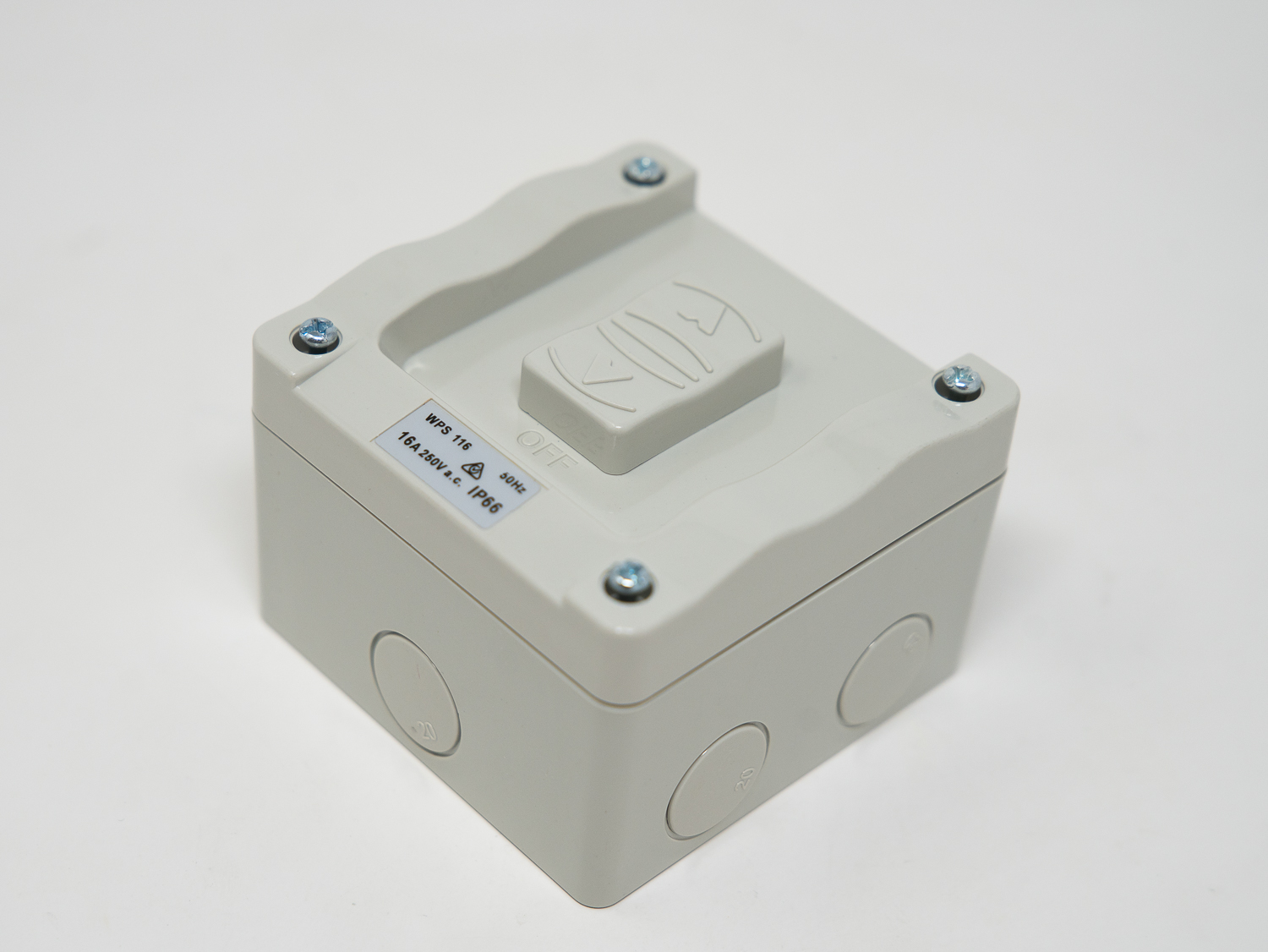 WATERPROOF 1GANG SWITCH 16A 250V