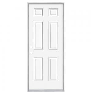 32X80 6 PANEL STEEL DOOR