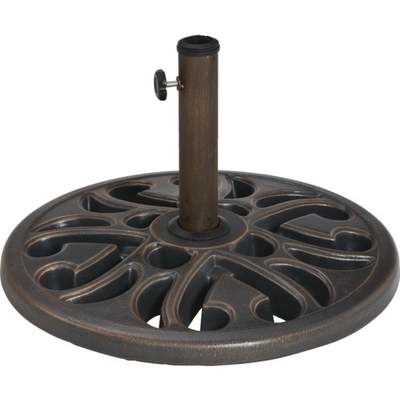 20" BRONZE UMBRLLA BASE