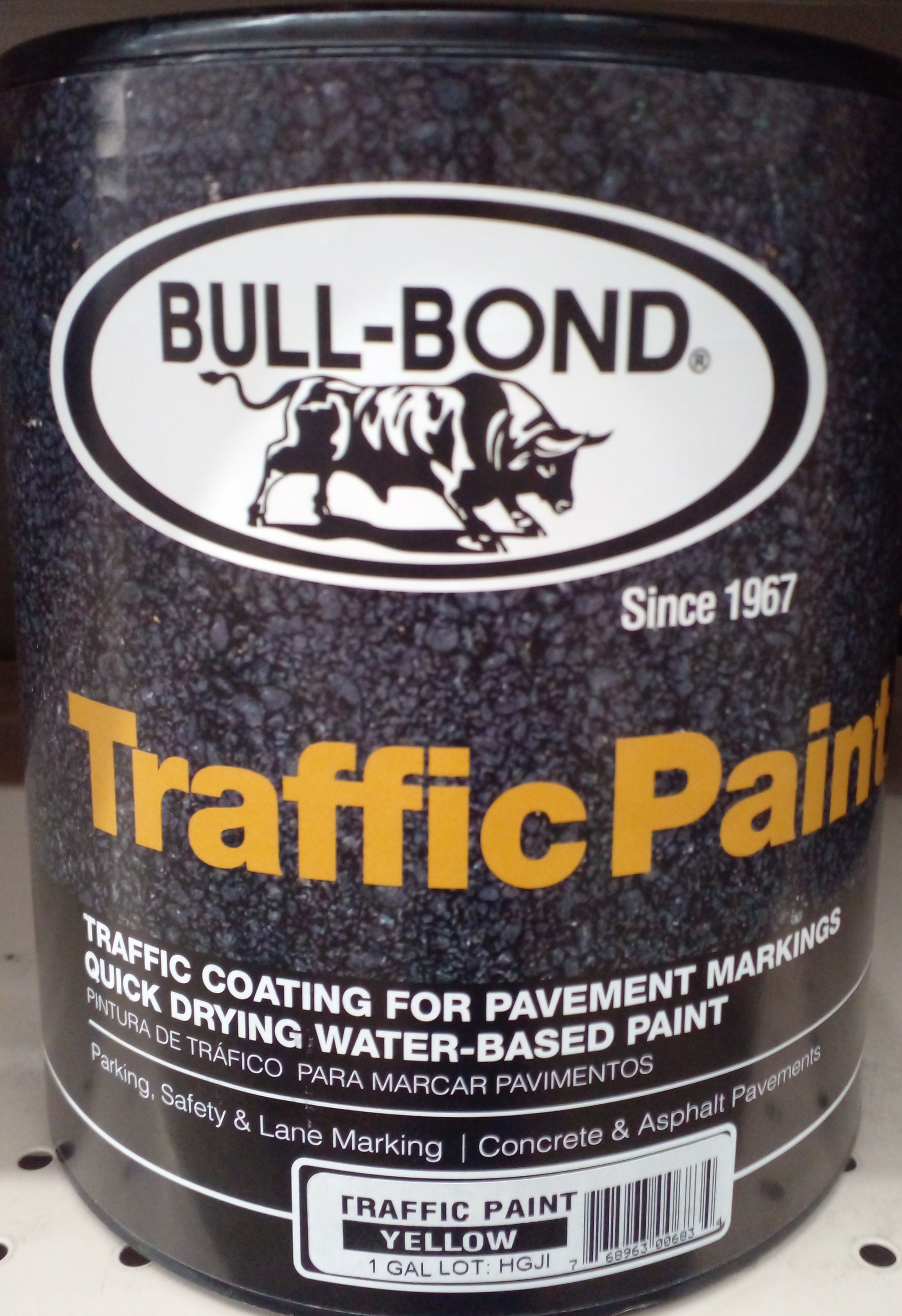 BB TRAFFIC PAINT YELLOW 1G
