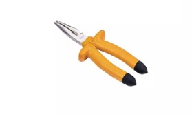 INSULATED LONG NOSE PLIER 8"