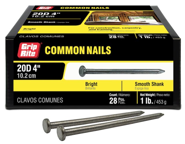 1LB HDG COMMON NAILS 4"