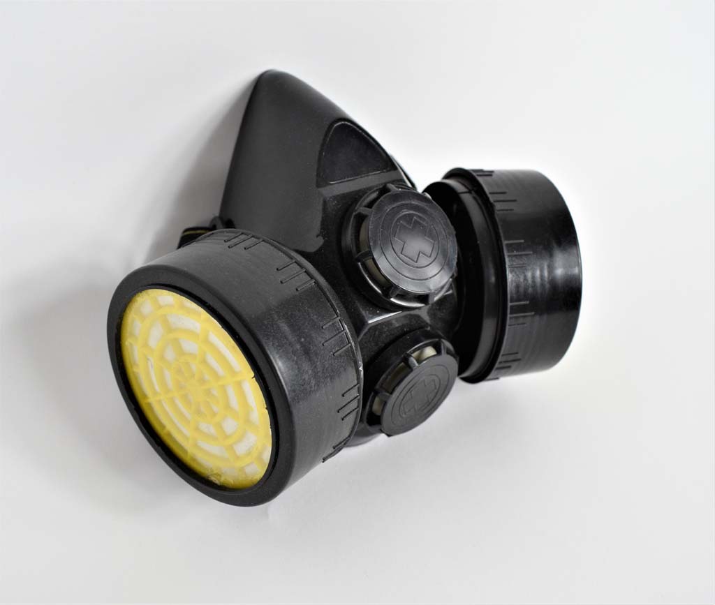 #306 DOUBLE RESPIRATOR W/FILTER