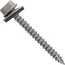 14X2-1/2X3/8" ROOF SCREWS GREY