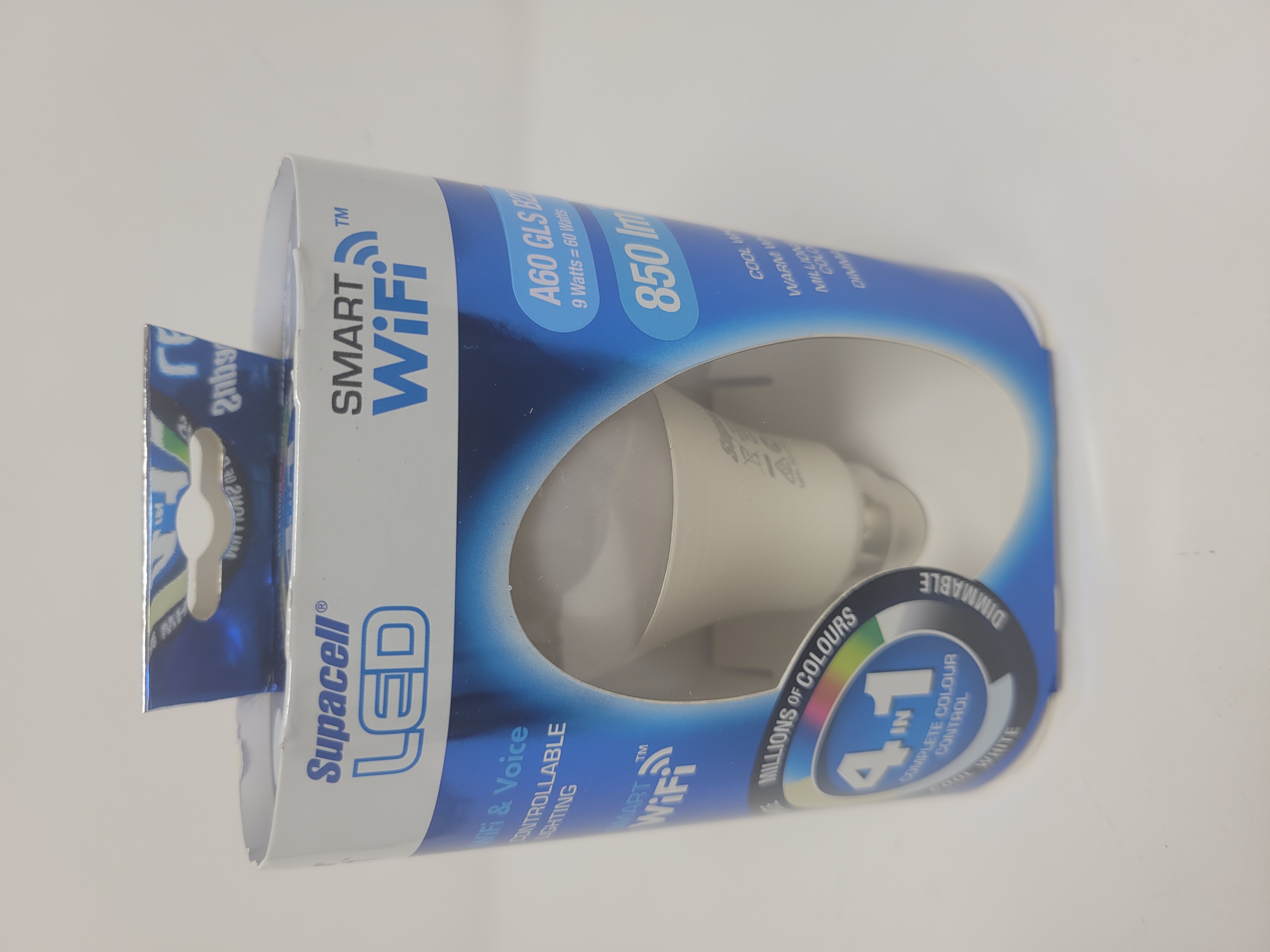 A60 9W 850LM BC WIFI DIM+VOICE