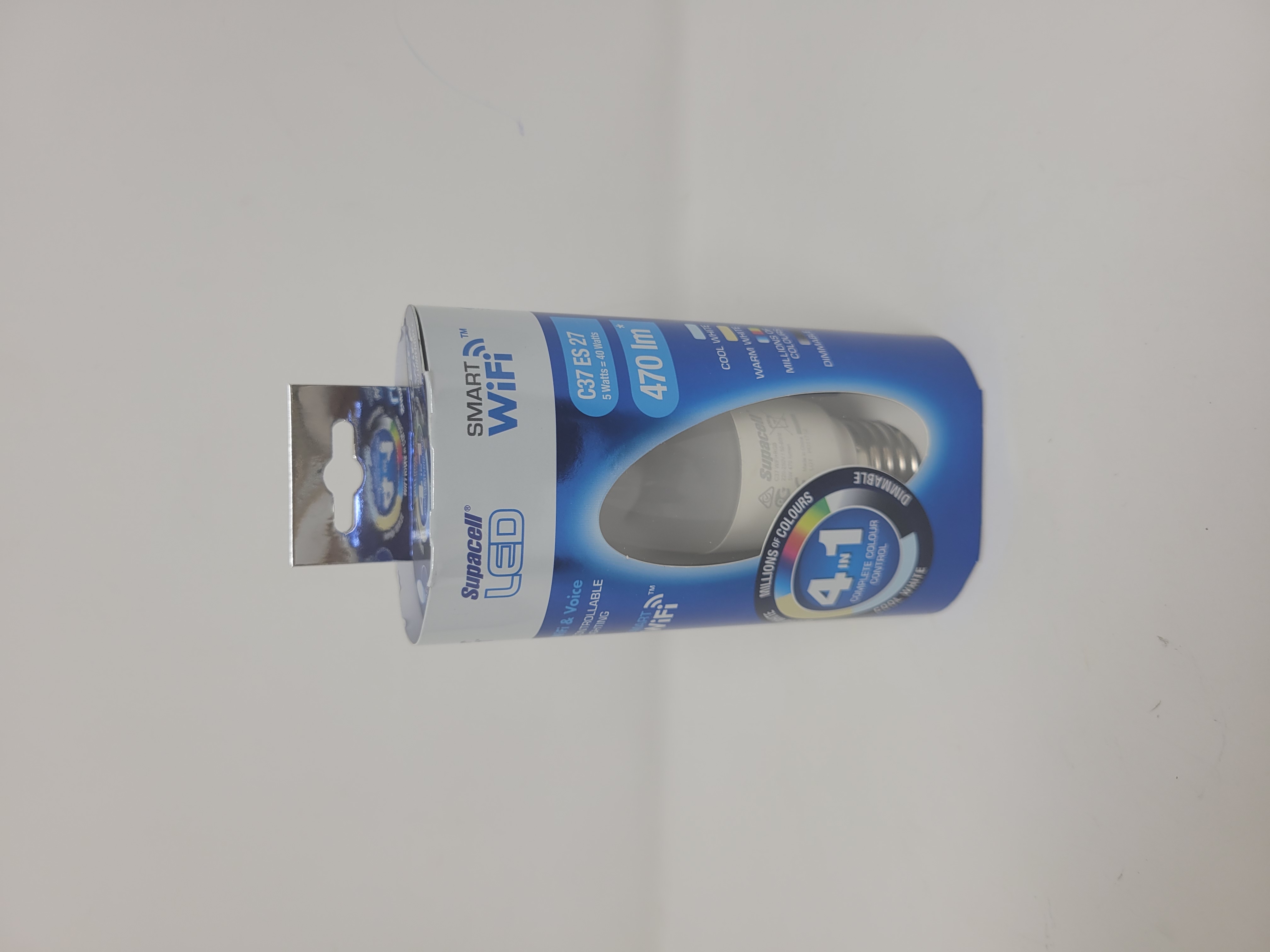 WIFI CANDLE E27 DIM+VOICE 5W