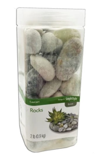 2LB L/COLOR MED SIZE ROCKS