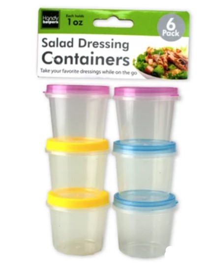 1OZ SALAD DRESSIN CONT SET