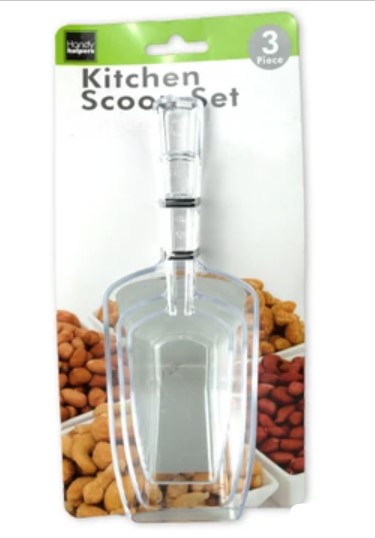 PLASTIC KITCHEN SCOOPS