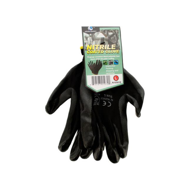 NITRILE COATED GLOVES
