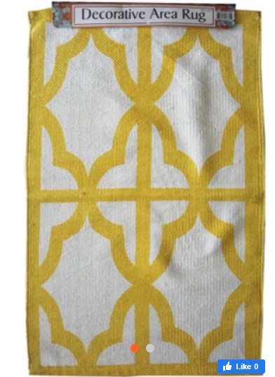 20''X32''WOVON DESIGN RUG