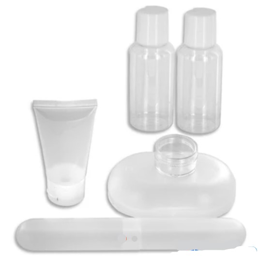 TOILETRY TRAVEL BOTTLE SET