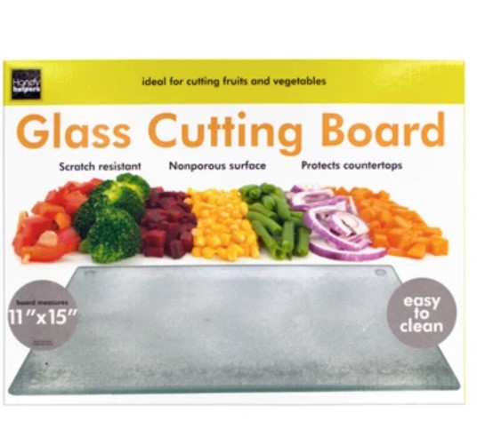 LRGE GLASS CUTTIN BOARD