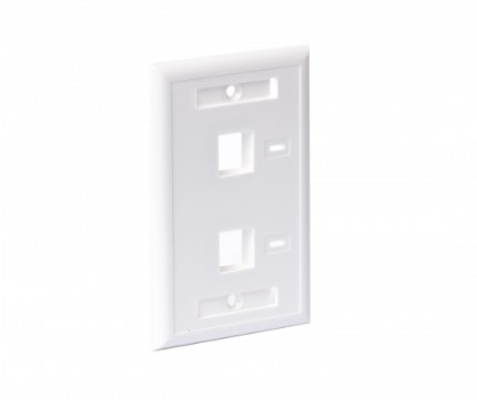 2 PORT ADJUST FACE PLATE TYPE 1