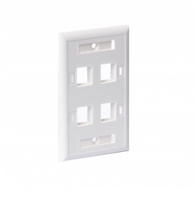 USD TYPE 1 FACE PLATE 4 PORT