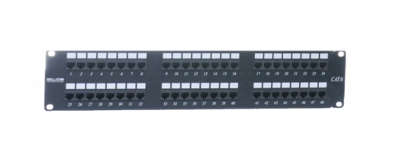 CAT6 UTP PATCH PANEL 48 PORT