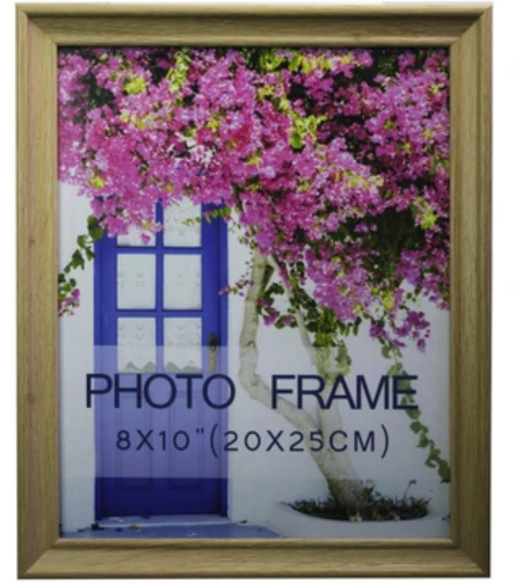 8''X10''PHOTO FRAME L/BRWN