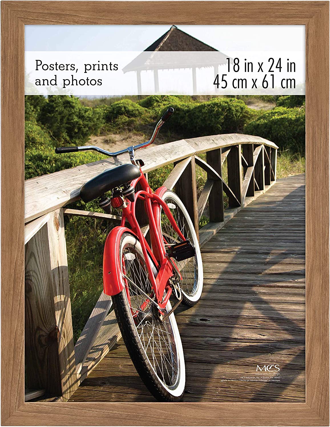18''X24''PHT FRM W/OAK BDR