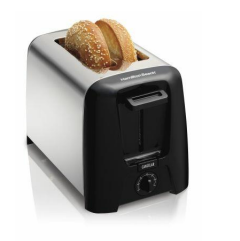 2 SLICE TOASTER STAINLESS 220V