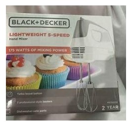 5 SPEED HAND MIXER WHITE 220V