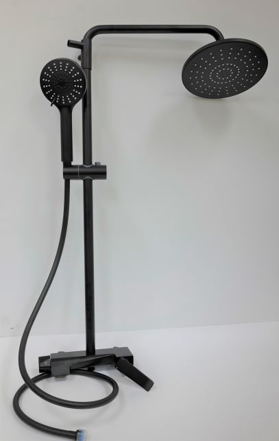 SHOWER MIXER MATTE BLACK