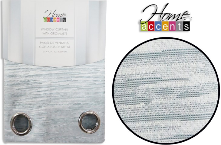 AMBAR LIGHT BLUE WINDW CURTAIN