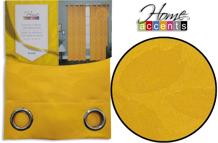 KATE YELLOW WINDOW CURTAIN