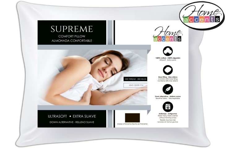 King fashion suave pillow